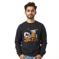 Chai Suta Printed Sweat Shirt for Boys | Desi Style