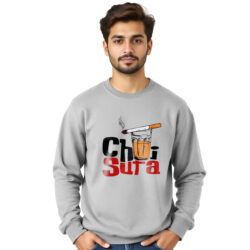 Chai Suta Printed Sweat Shirt for Boys | Desi Style - Image 4