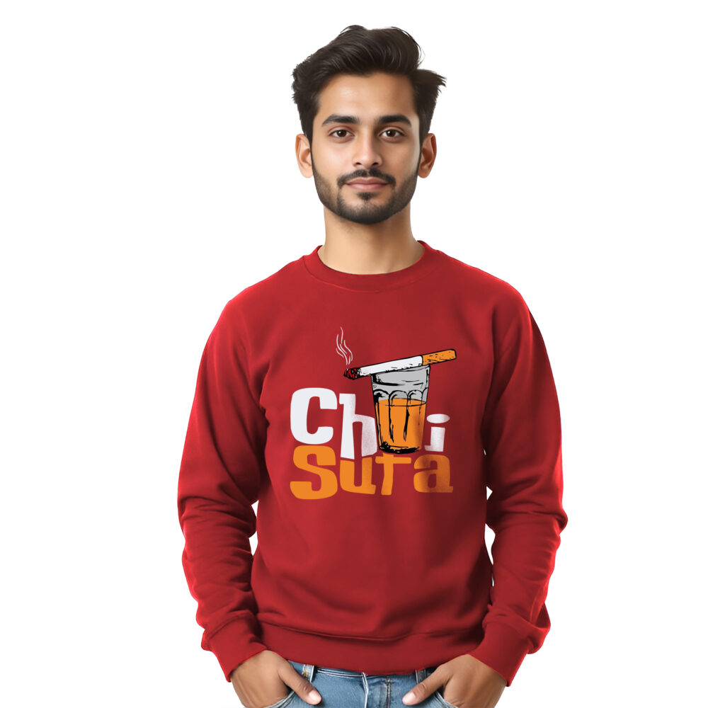 Desi Red | Sweat Shrits | Boys - Image 4