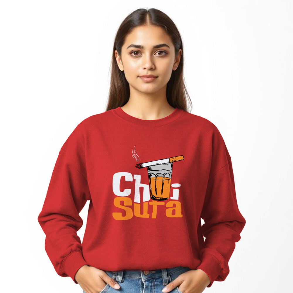 Desi Red | Sweat Shrits | Girls