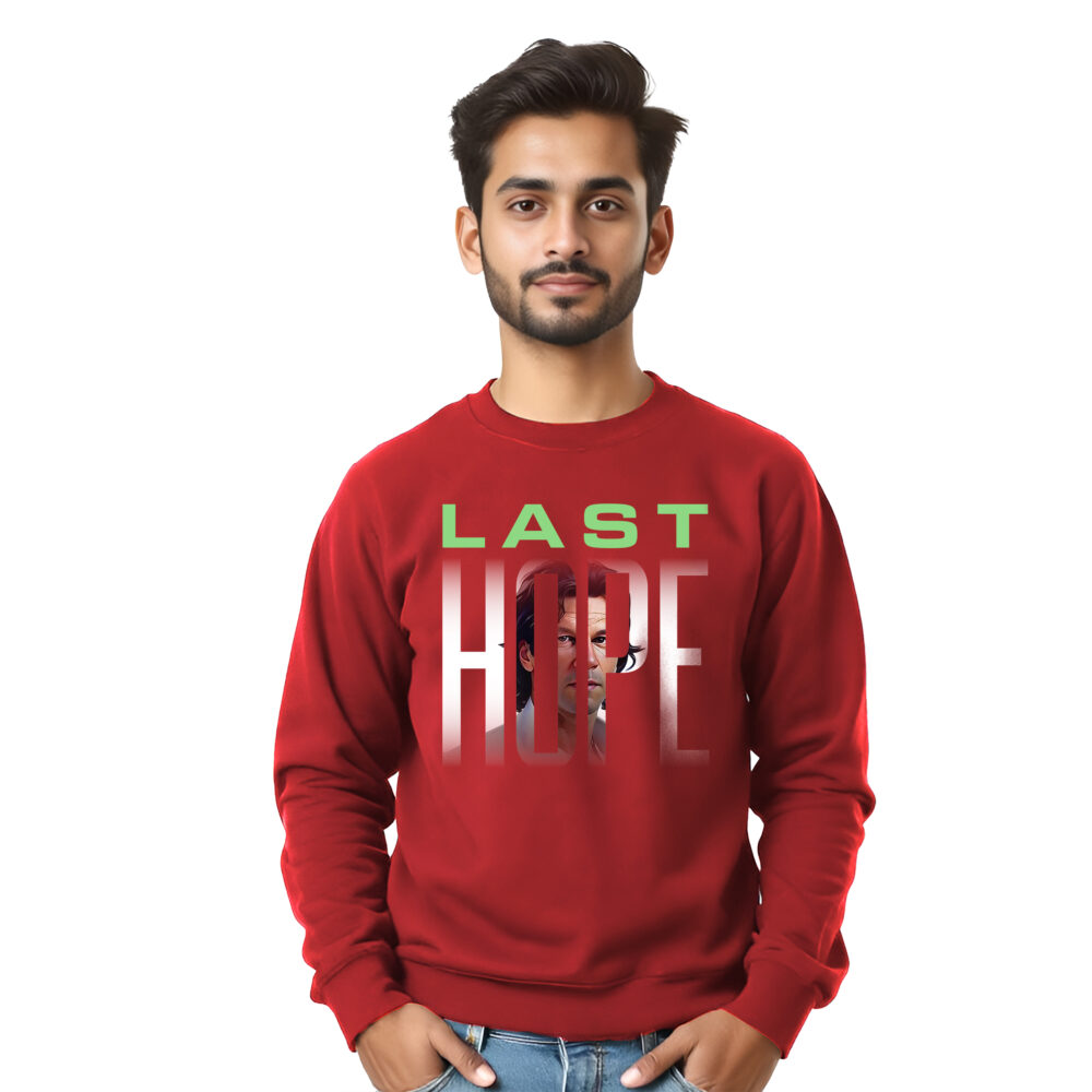 Imran Khan Printed Red Sweat Shirts | Boys - Image 5