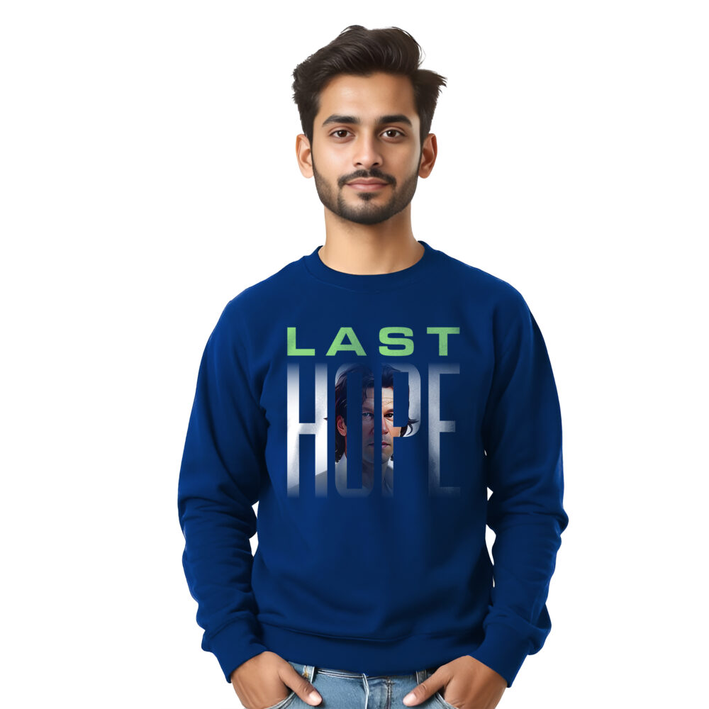 Imran Khan Printed Blue Sweat Shirts | Boys - Image 5