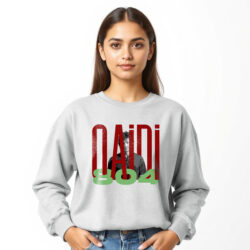 “QAIDI 804” Printed Sweat Shirts for Girls | Imran khan - Image 4