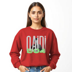“QAIDI 804” Printed Sweat Shirts for Girls | Imran khan - Image 3
