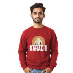 “Karachi Name” Printed Sweat Shirts for Boys | Pak City Name - Image 3