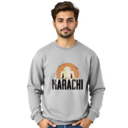 “Karachi Name” Printed Sweat Shirts for Boys | Pak City Name - Image 5