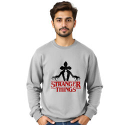 "Stranger Things 6" Printed on Sweat Shirts Boys - Image 3