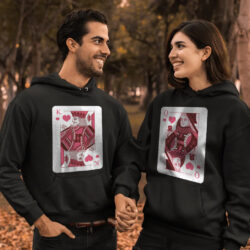 "King & Queen" Customized Printed Hoodies for Girls & Boys