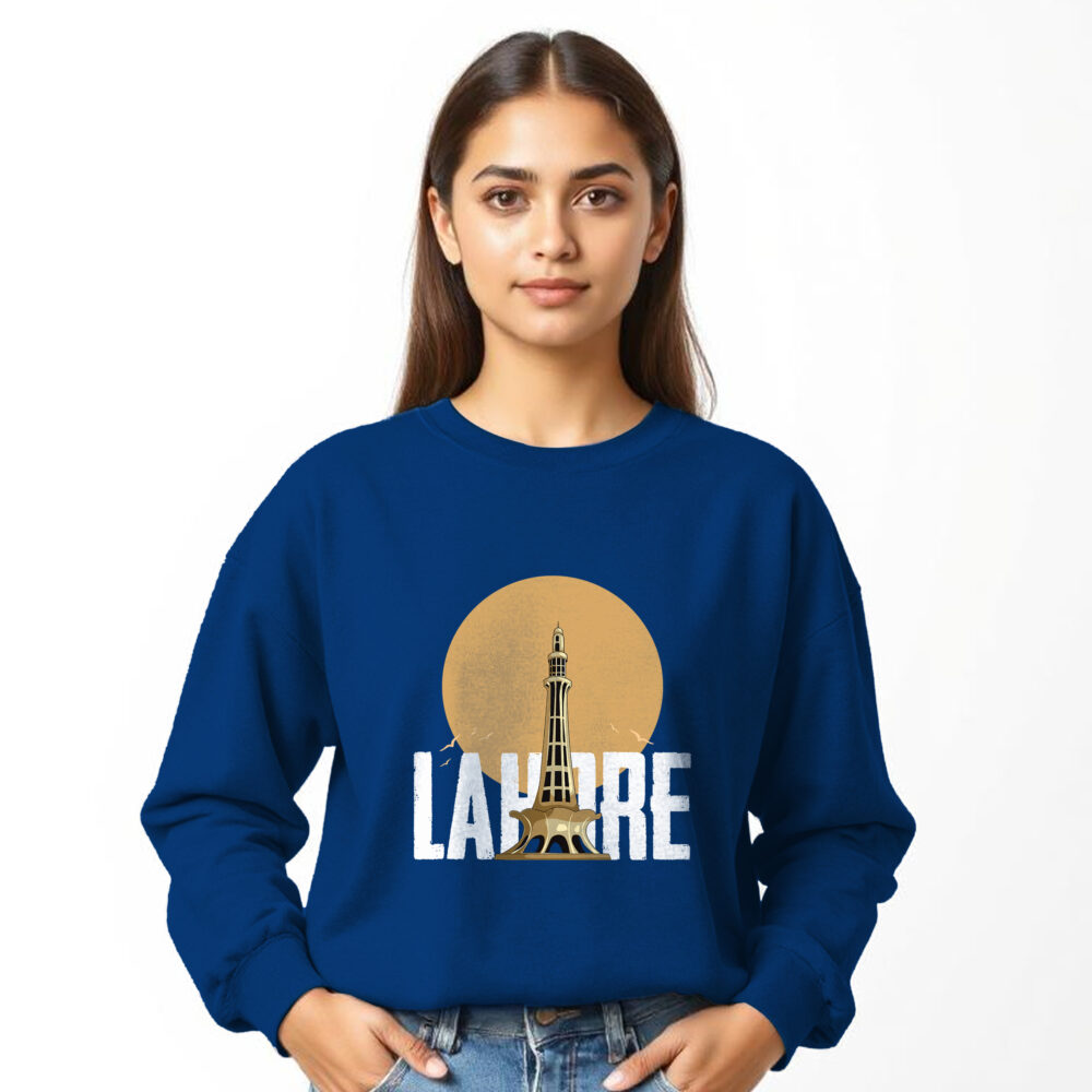 Pak City Name Blue| Sweat Shirts | Girls - Image 2