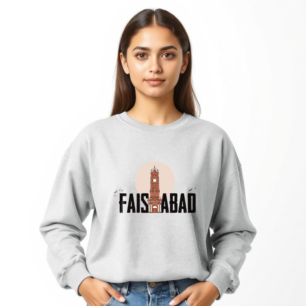 Pak City Name Off White| Sweat Shirts | Girls - Image 2