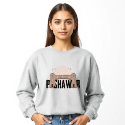 “Peshawar Name” Printed Sweat Shirts for Girls | Pak City Name - Image 2