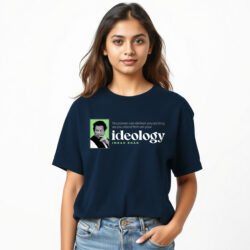 “Ideology” Printed T-Shirts for Girls | Imran khan - Image 5