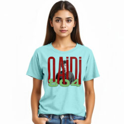 “QAIDI 804” Printed T-Shirts for Girls | Imran khan - Image 4