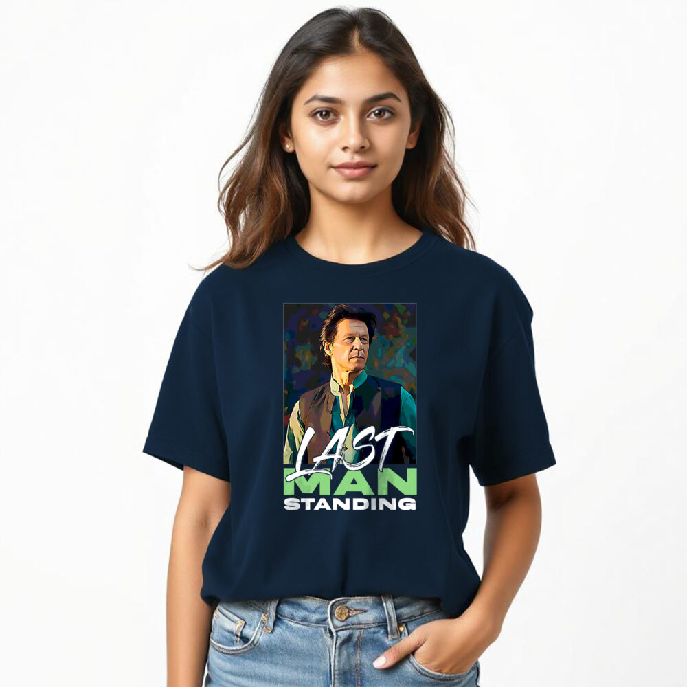 “Last Man Standing” Printed T-Shirts for Girls | Imran khan