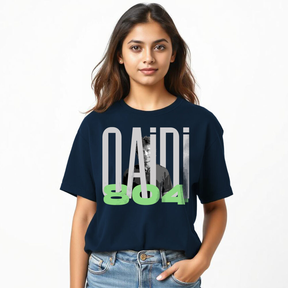 “QAIDI 804” Printed T-Shirts for Girls | Imran khan - Image 5