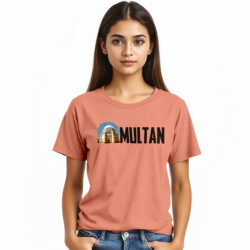 “Multan Name” Printed T-Shirts for Girls | Pak City Name