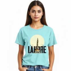 “Lahore Name” Printed T-Shirts for Girls | Pak City Name - Image 3