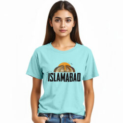 “Islamabad Name” Printed T-Shirts for Girls | Pak City Name
