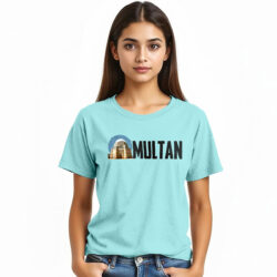 “Multan Name” Printed T-Shirts for Girls | Pak City Name - Image 4